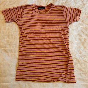 Reformation Striped Tee